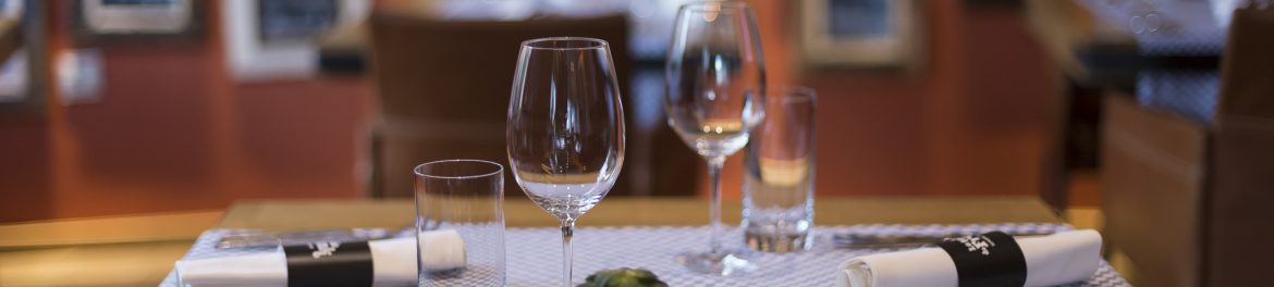 Disposition de la table - restaurant la table de Frank restaurant steinfort